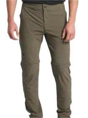 The North Face Men's Paramount Peak II Convertible Pants Bark Brown Size XL
